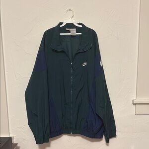 Nike 90s Green/White/Blue Windbreaker